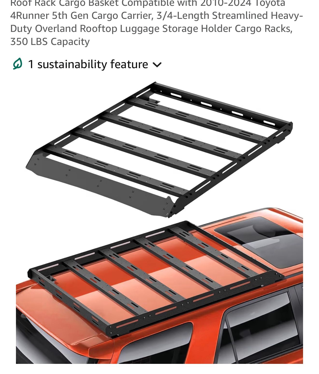 2010–2024 Toyota 4Runner Roof Rack