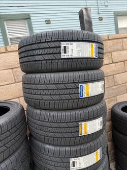 235/45r18 Goodyear tires nuevas con 65,000 Millas de Garantía las 4