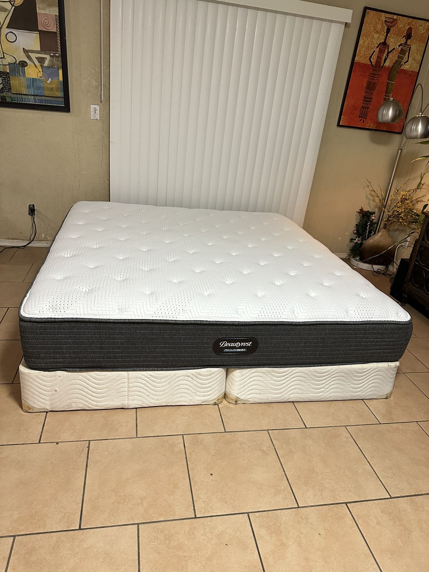 KING SIZE BEAUTYREST PRESSURE SMART