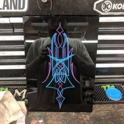 Hand done pinstriping