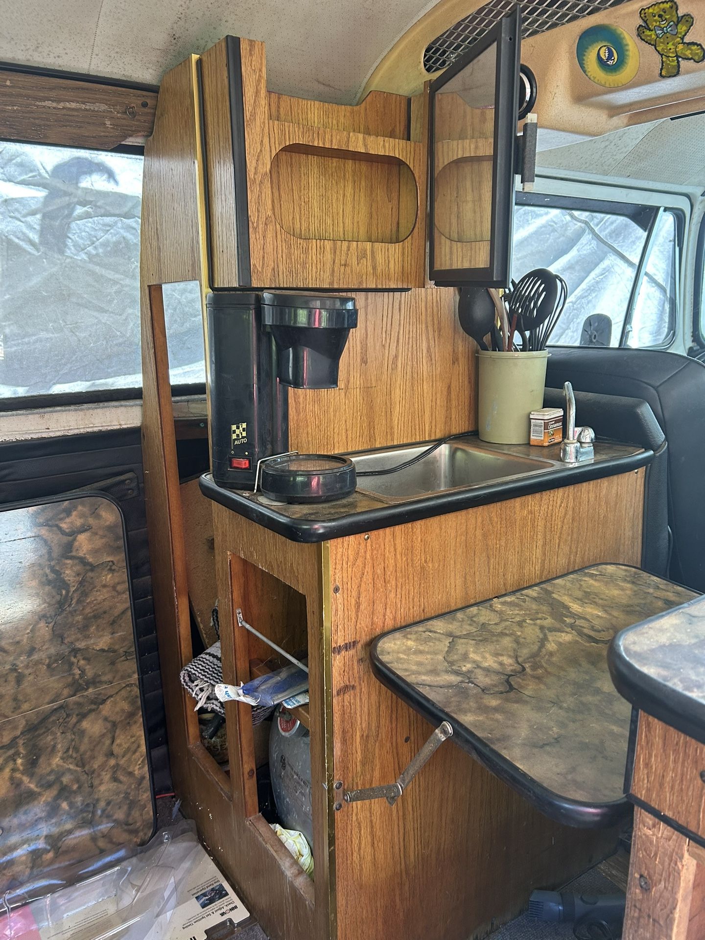 1971 Volkswagen Bus Original Camping Accessories