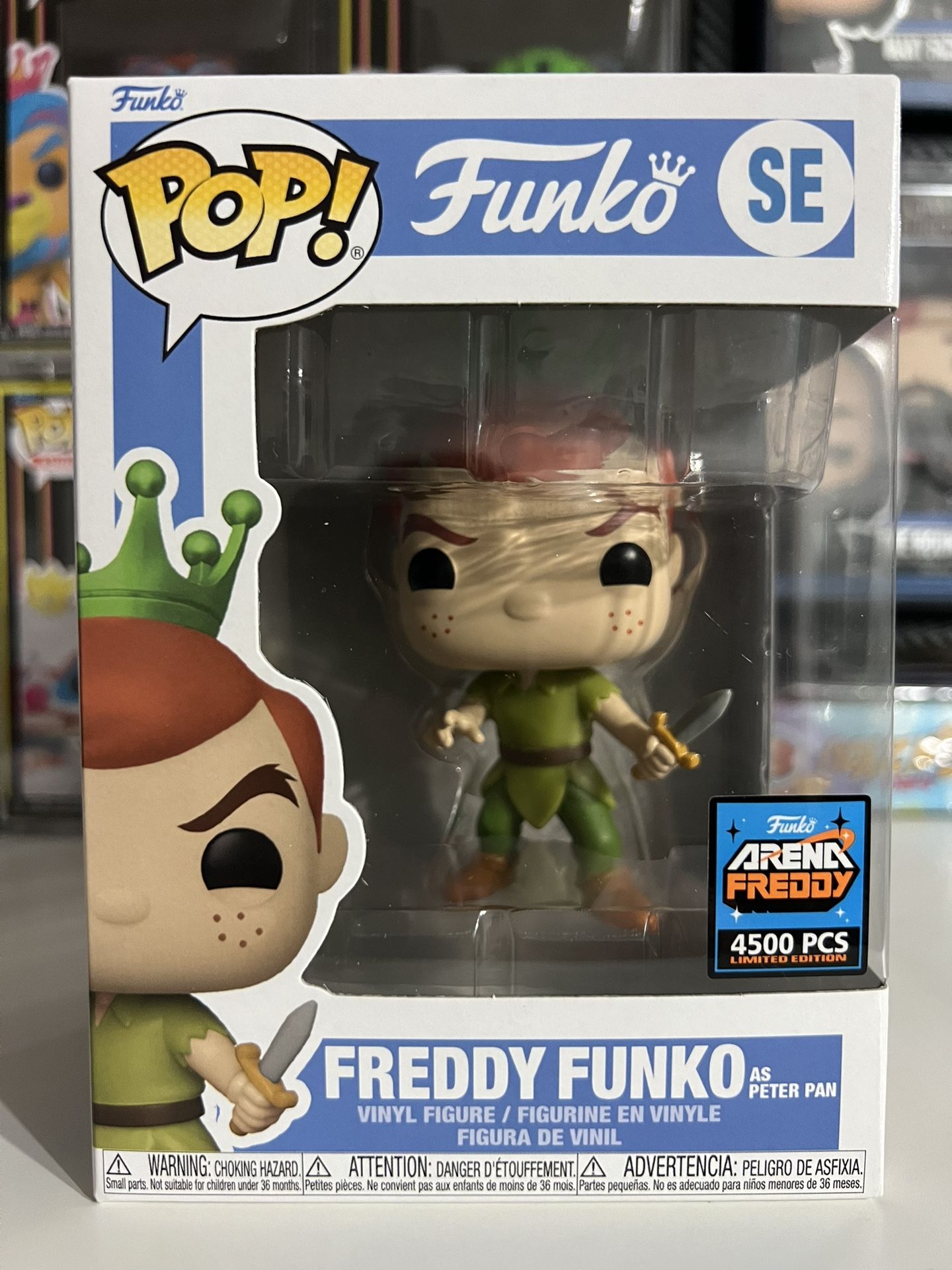Funko Pop* Freddy As Peter Pan 4,500 PCS