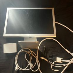 Apple Cinema Display A1081 20" LCD DVI With 65W Power Supply - TESTED!