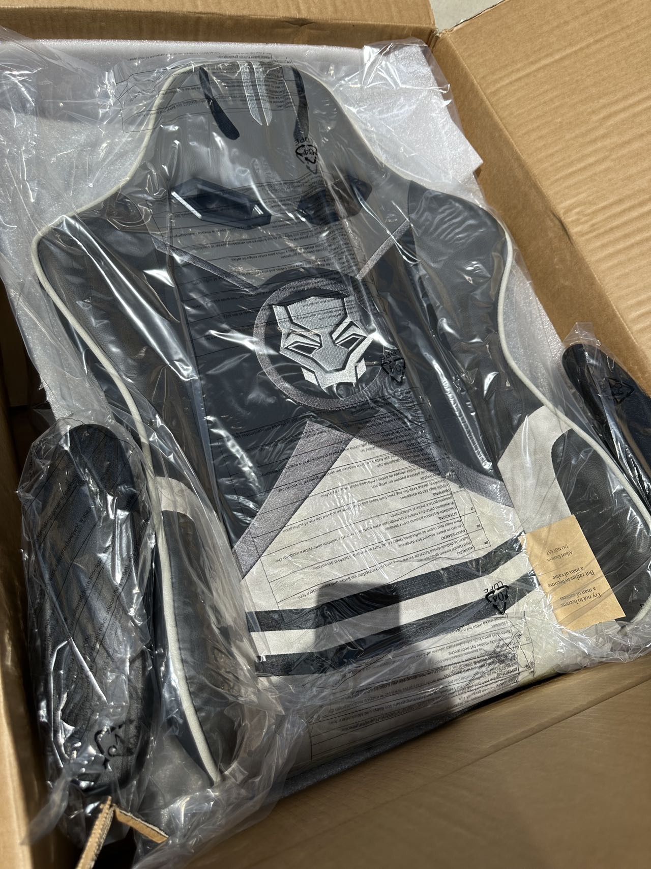Gaming Chair Black Panther