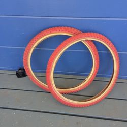 NEW 20" Comp III Repop Tires Gumwall