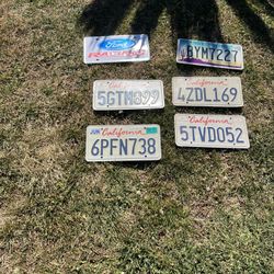 License Plates  