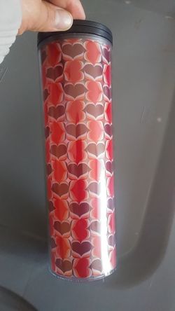 Starbucks 16 oz Valentine tumbler