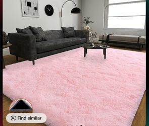 8 by 10 pink rug