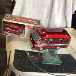 Vintage Collectible Metal Friction Toy 