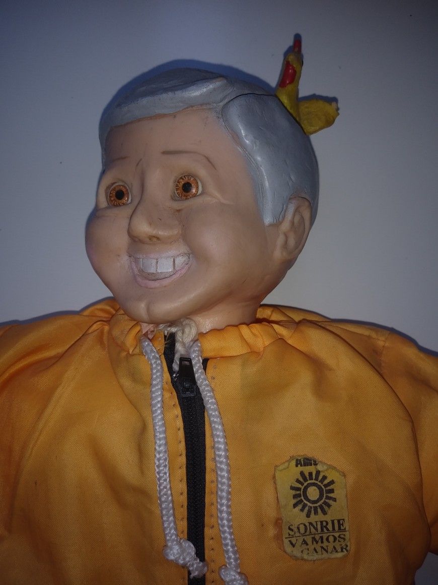 AMLO Mexican President Toy SIGNED Andres Manuel Lopez Obrador