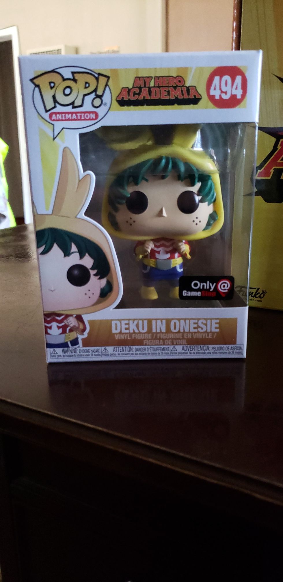Funko POP Deku In Onesie Gamestop Exlusive