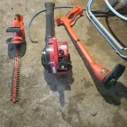 Trimmer, Blower, Wacker 