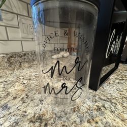 Wedding Decor Advice Jar 
