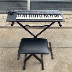 Piano With  Seat 