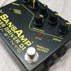 Tech 21 Sansamp Bass DI V1 Preamp 