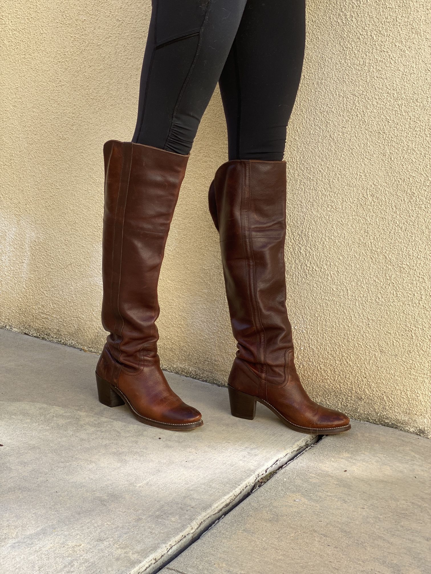 Frye clara over the shop knee boots