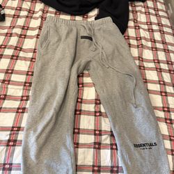 Dark oatmeal essential sweatpants