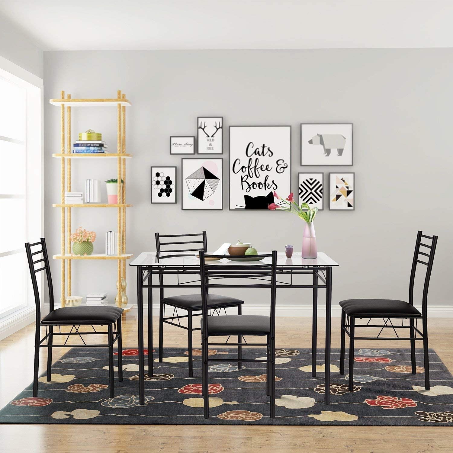 Dining table with 4 chairs