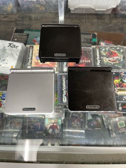Nintendo GBA SP With Charger $120 Each Gamehogs 11am-7pm