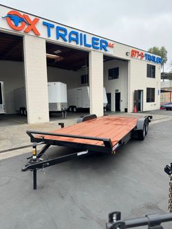 Carson Trailer Car Hauler 7x20 TDM 7K GVWR