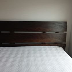 King Size Ashley Natural Wood Bed Frame