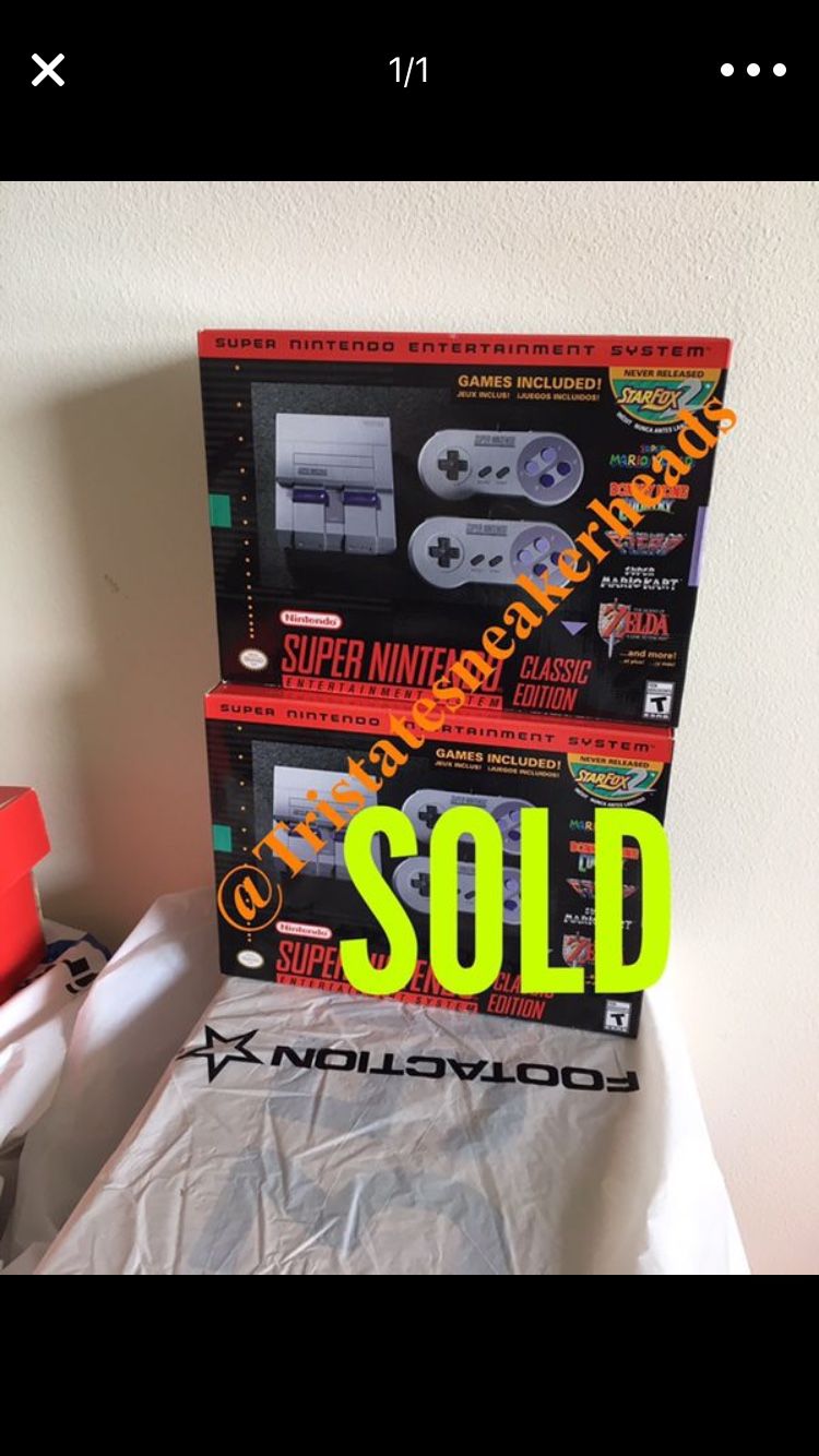 Super Nintendo Classic 1 Available