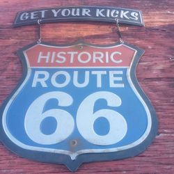 Route 66 Metal Sign or Corona Premier Metal Sign,