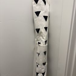 Black & White canvas kids play tent. 