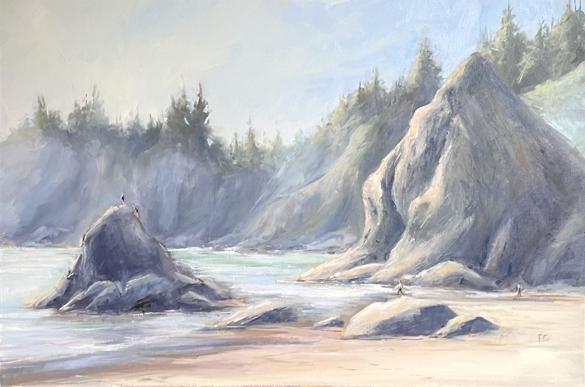 Original Oil Large La Push  Painting 