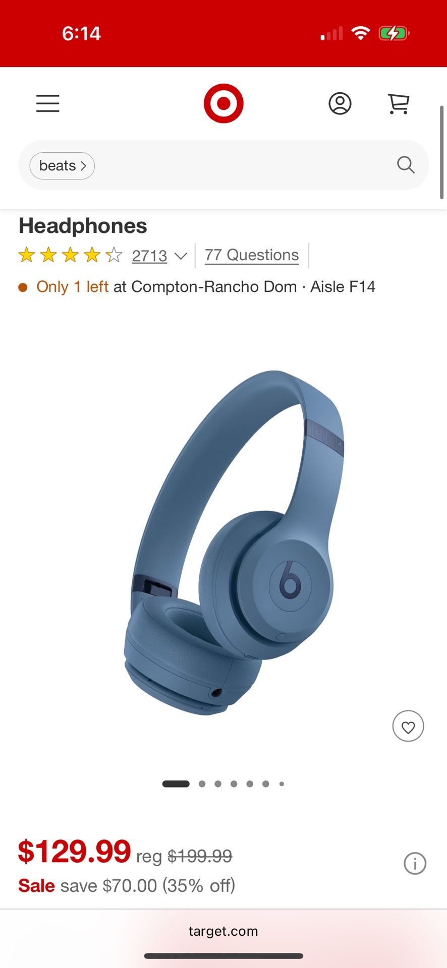 Beats By Dre Blue