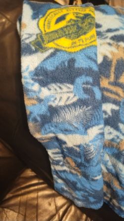 Kids dinosaur blanket