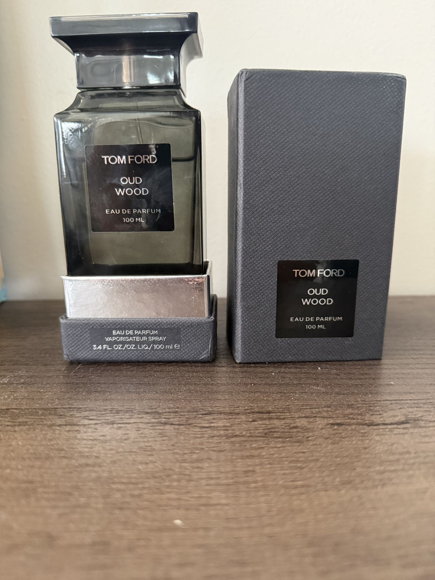 Tom Ford Out Wood 3.4oz Slightly Used With Box