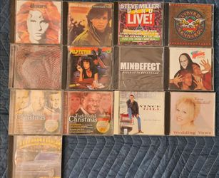 Assorted music CD's each