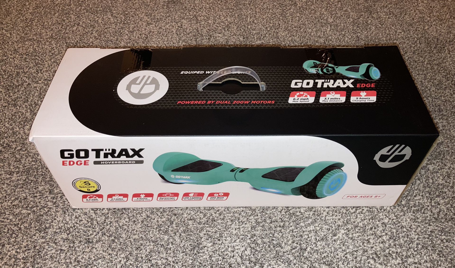 Gotrax Edge Hoverboard!! (NEW!) LED Lights