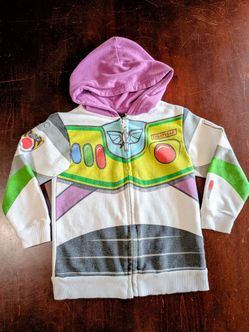Toddler Disney Pixar Buzz LightYear Zip-Up Hoodie Size 4 - Everett, WA