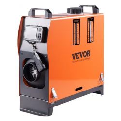 29#Diesel Air Heater, 12V 5KW All-on-one Diesel Heater with Remote Control and LCD, 5L Fuel Tank Portable Diesel Parking Heater, Rapid Heating for RV 