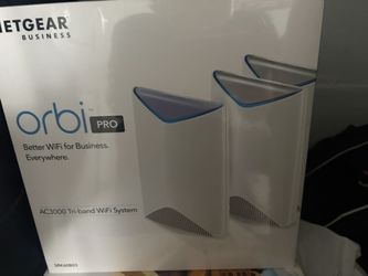 Netgear-orbi pro ac3000 triband mesh WiFi 3peace