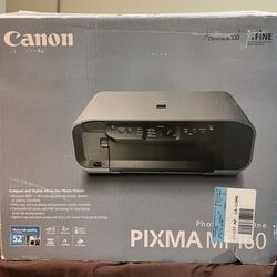 New Canon PIXMA MP160 All-In-One Photo USB Printer NEW OPEN BOX NEVER USED