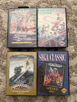 Sega genesis games 50 each