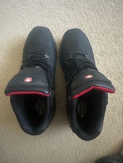 Swissgear Black Work Boots 8.5 size