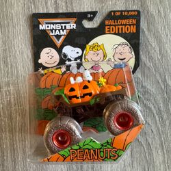 2026 Monster Jam 1:64 Peanuts Halloween Limited Edition