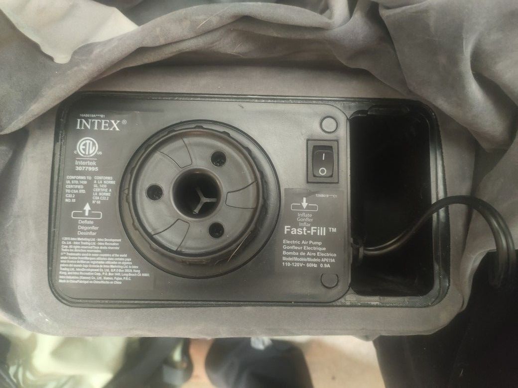 Self-inflating Double Mattress With Carrying Bag