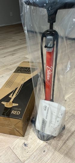 Bike Pump Bikeroo Red