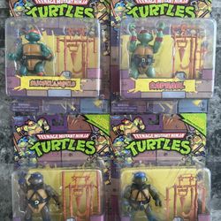 TMNT Teenage Mutant Ninja Turtles Classic Collection x4 Complete SEALED