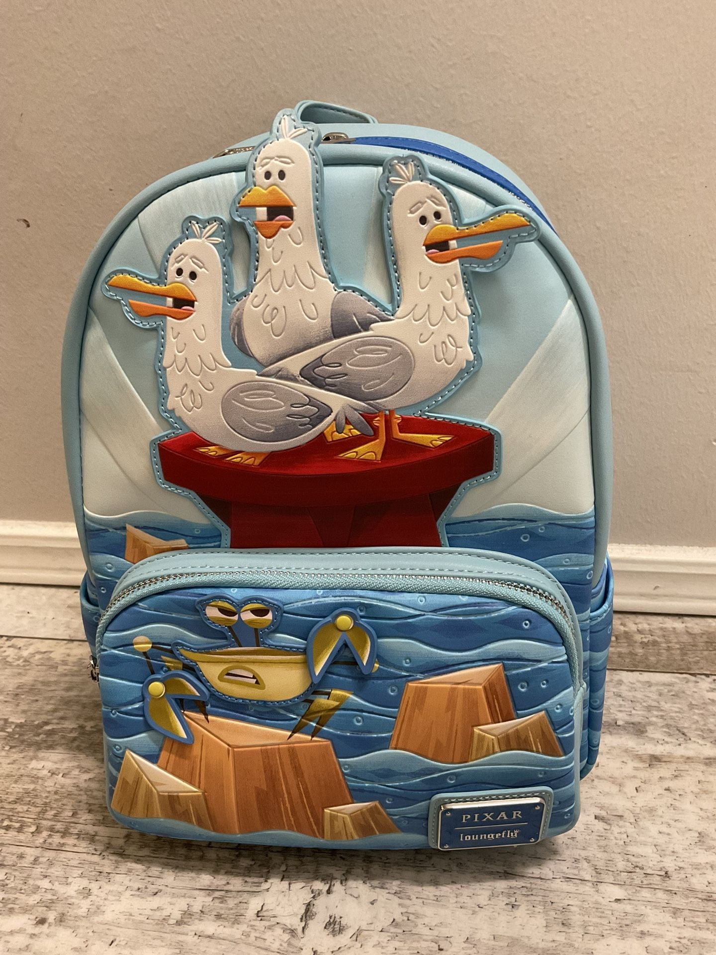 NWT Loungefly Nemo Mine Mine Mine Backpack