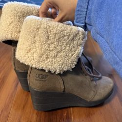 Ugg Waterproof Wedge Boots