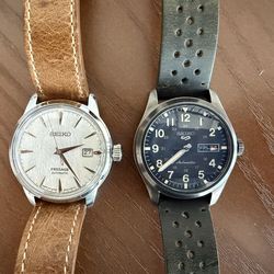 Seiko 5 SRPG41 Brand New Condition.  Seiko 5 automatic watch with bonus Seiko-Presage-Mod