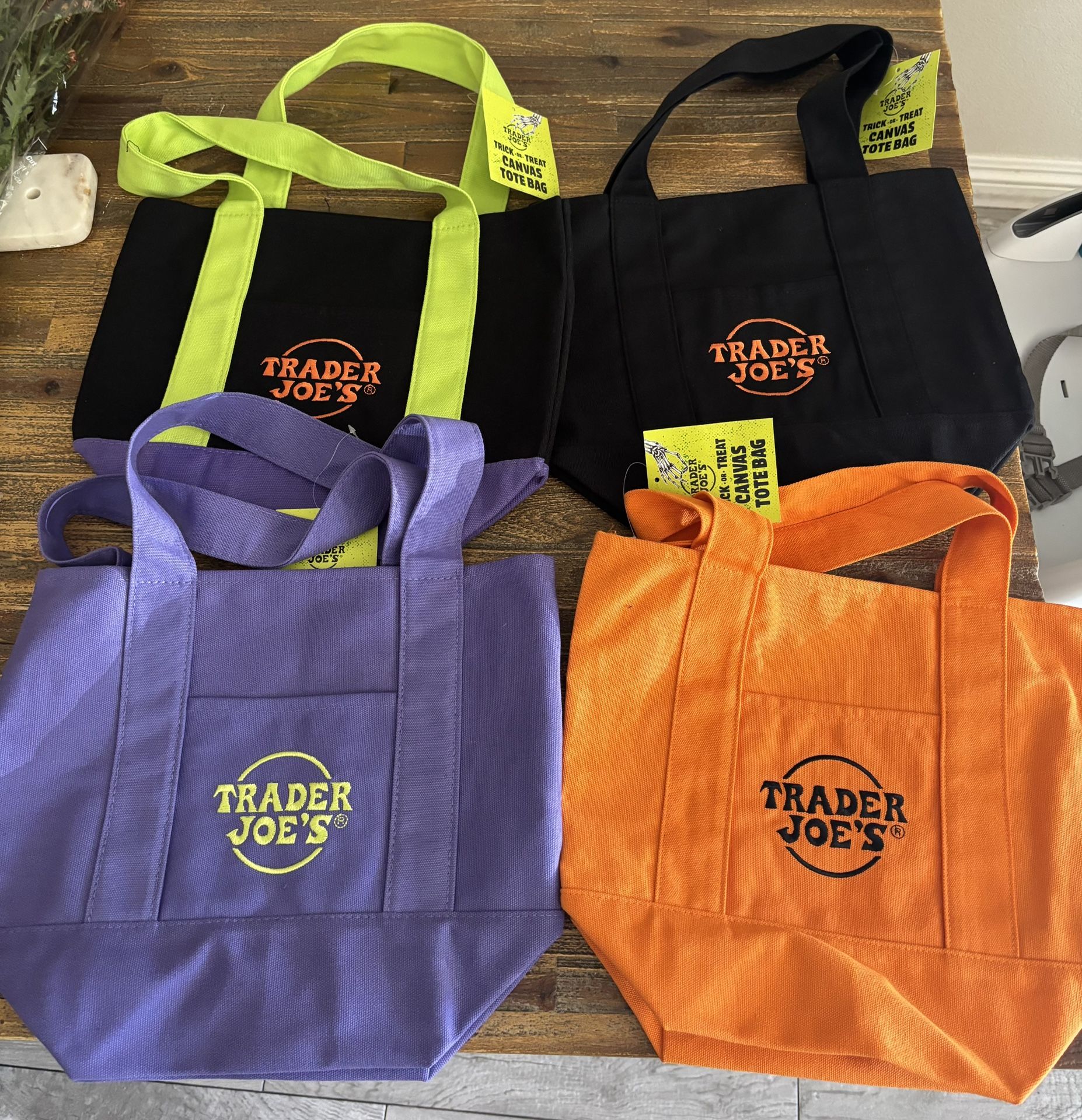 Trader Joes Halloween Tote Bags 