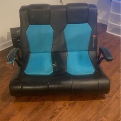 Double seat store gaming chair