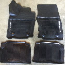 Genuine OEM Toyota Tacoma All Weather Floor Mats 